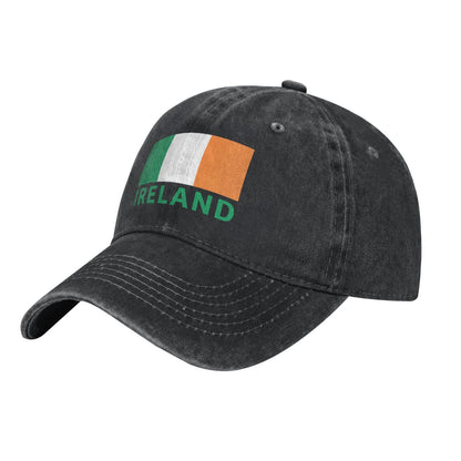 Flag Of Ireland Printed unisex baseball cap adjustable cap outdoor trucker hat veterans Gifts