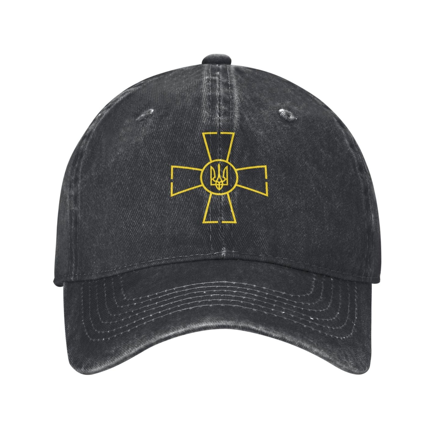 Military Cross Volodymyr Zelenskyy Military Army Printed unisex baseball cap adjustable cap outdoor sunshade trucker hat