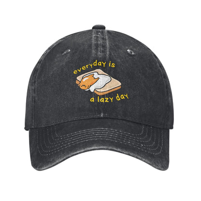 Every Day Is A Lazy Day Printed unisex baseball cap adjustable cap outdoor sun hats trucker hat