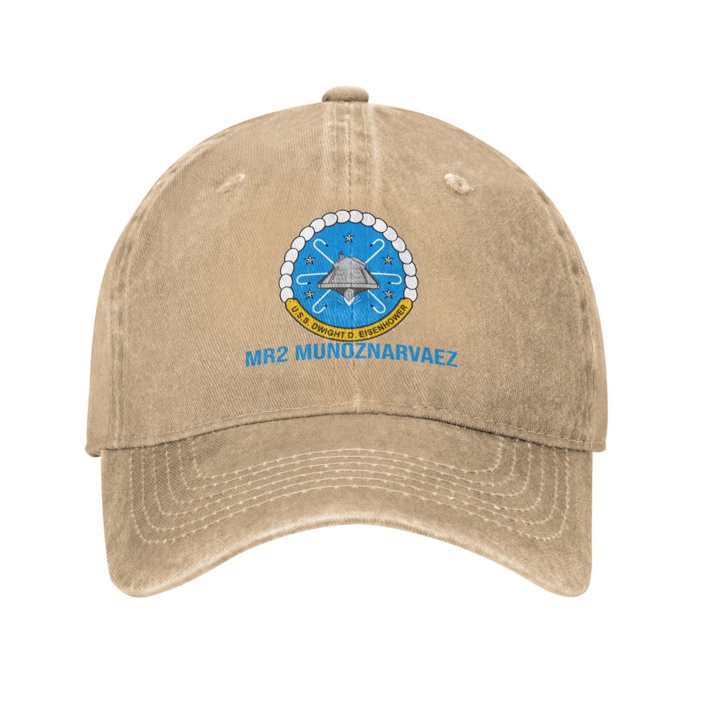 USS Dwight D. Eisenhower CVN-69 Printed unisex baseball cap adjustable cap outdoor sunshade trucker hat