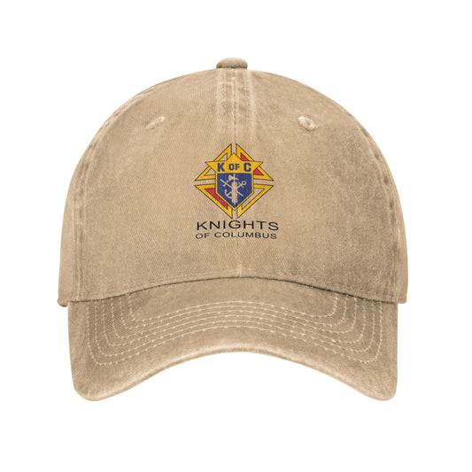 Knights Of Columbus Printed unisex baseball cap adjustable cap outdoor trucker hat veterans Gifts