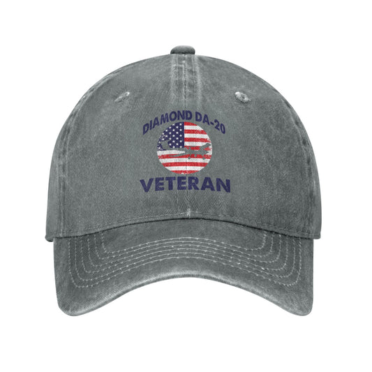 Diamond DA-20 Printed unisex baseball cap outdoor hats adjustable cap trucker gift veteran cap