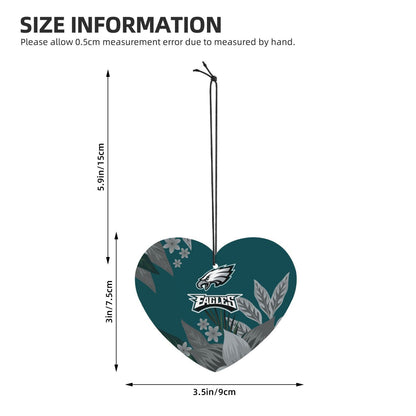 4pcs- Philadelphia Eagles car aromatherapy tablets Car Air Fresheners Cards Set