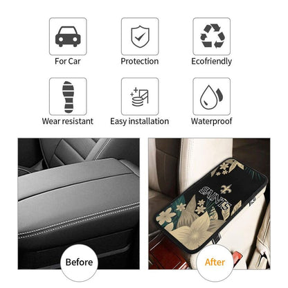 New Orleans Saints Car armrest box protective cover car center console armrest pad