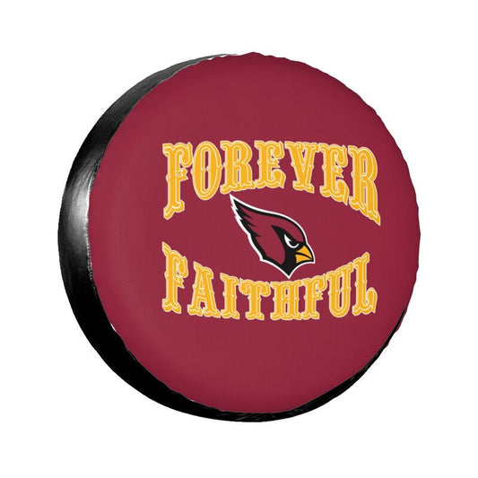 Arizona Cardinals Printing car spare tire dust protection cover tire protection cover