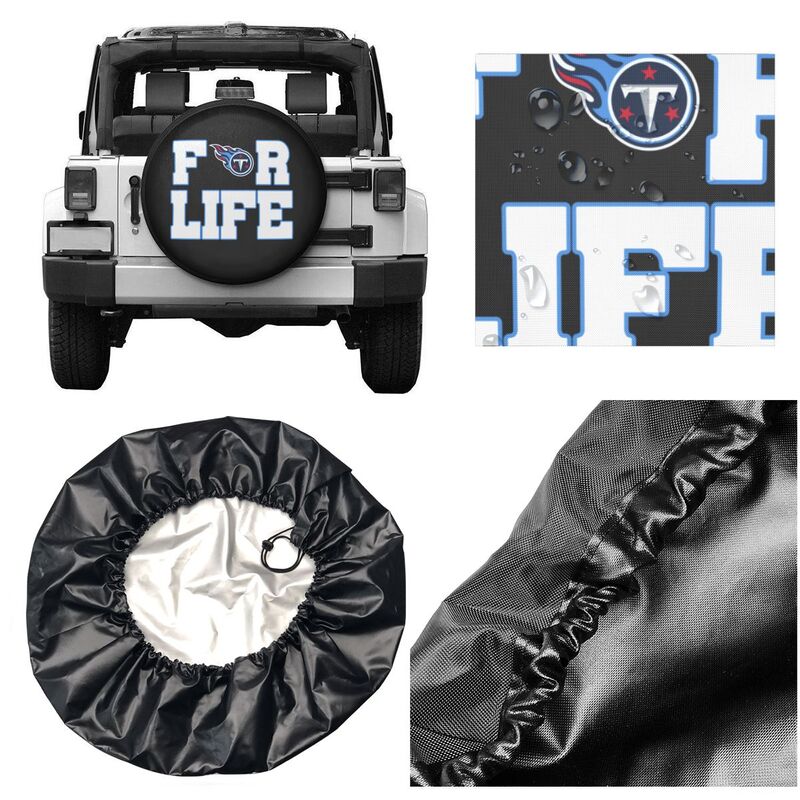 Tennessee Titans Printing tire protection cover car spare tire dust protection cover