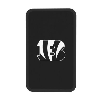 Car armrest box pad Cincinnati Bengals 1 Printed central armrest box pad protective pad