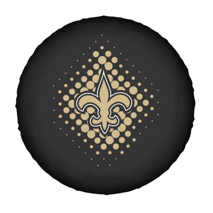New Orleans Saints Printing tire protection cover car sun protection tire protection cover