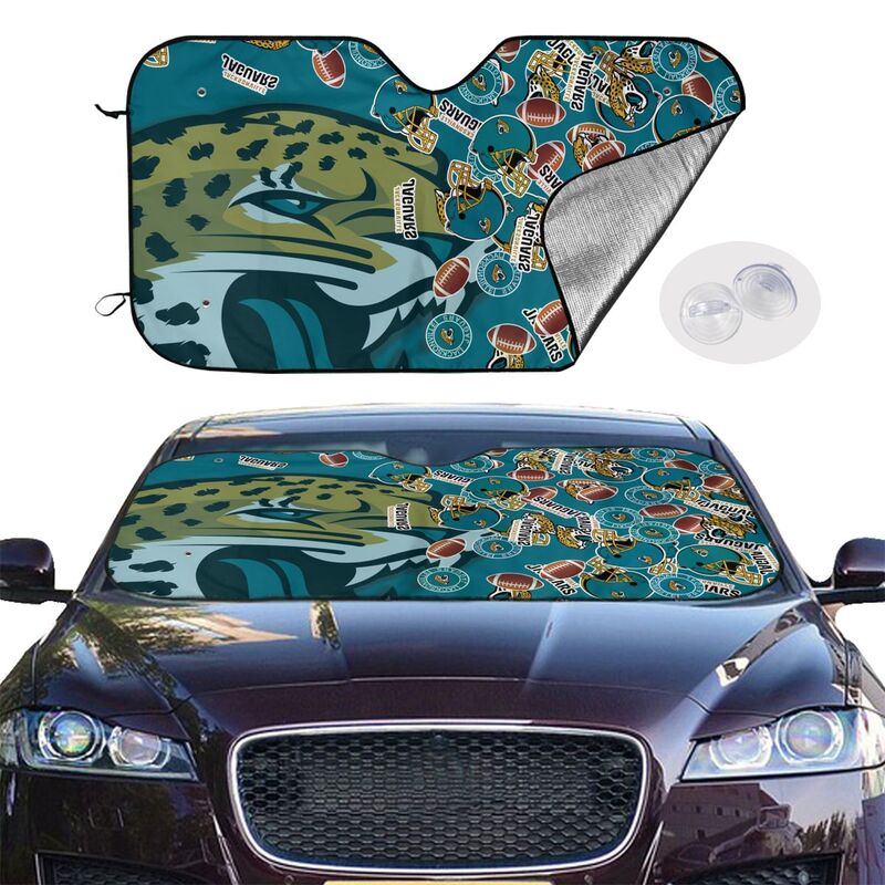 Jacksonville Jaguars Print multiple sizes car windshield sunshade panel car windshield sunshade cover