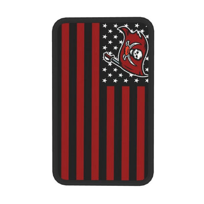 Car armrest box pad Tampa Bay Buccaneers 3 Printed center armrest box pad protective pad