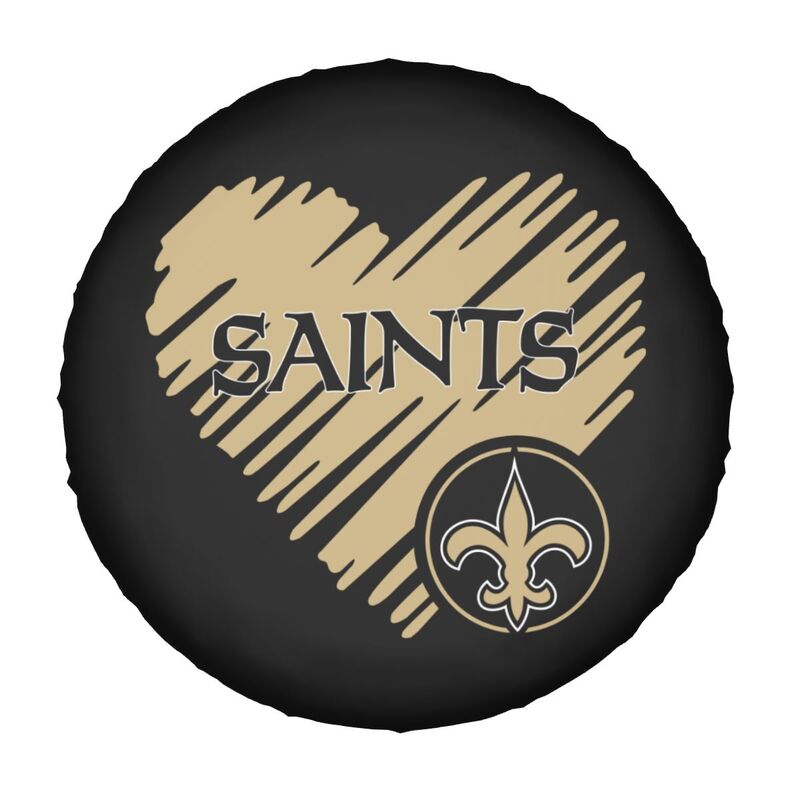 New Orleans Saints Printed car spare tire dust protection cover tire protection cover
