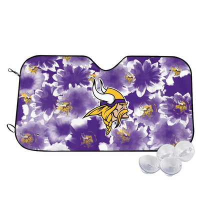 Minnesota Vikings Printed multi size car front windshield sunshade car windshield sunshade
