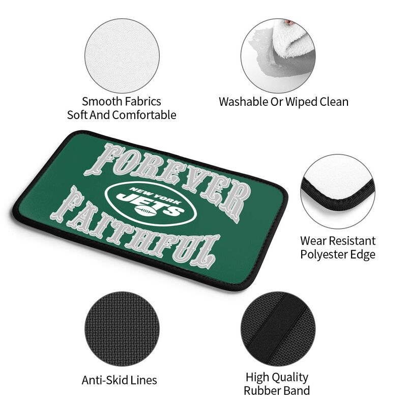 New York Jets Print car armrest box cover armrest protective cover
