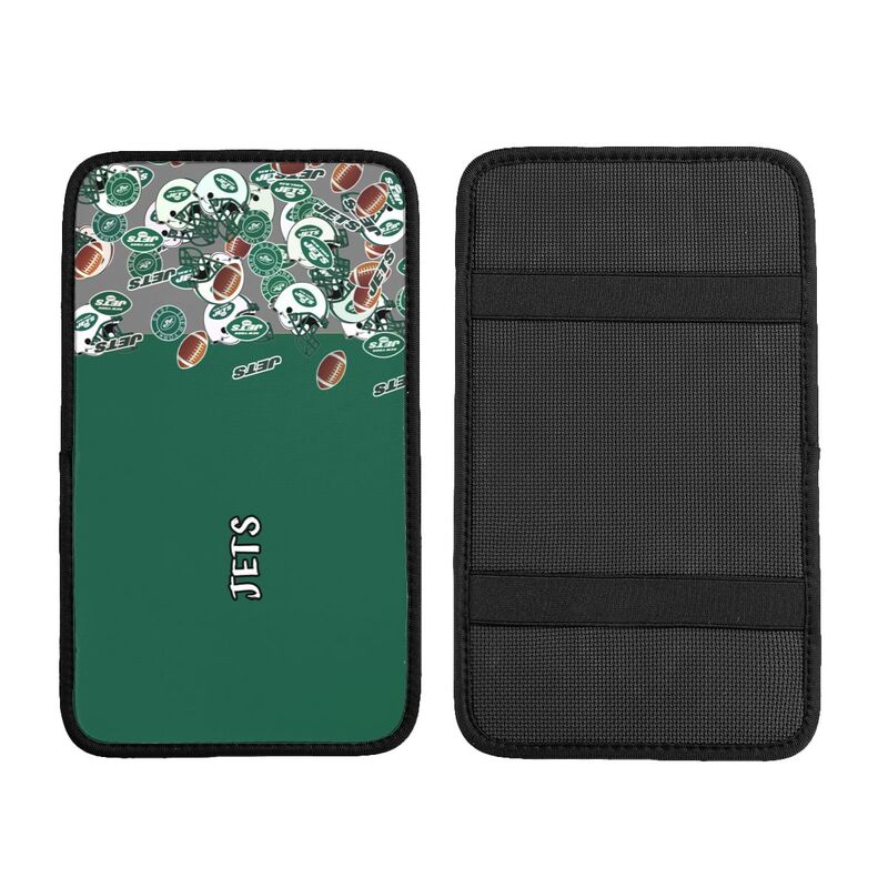 New York Jets print Car center console armrest pad car armrest protective cover