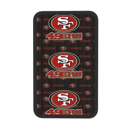 Car armrest box pad San Francisco 49ers 3 Printed central armrest box elbow pad