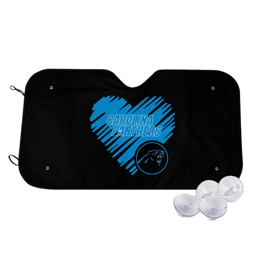Carolina Panthers Printing is suitable car front windshield sunshades Car windshield sunshades