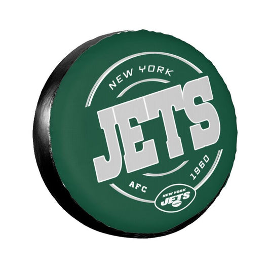 New York Jets Printing car tire protection cover car spare tire dust protection cover