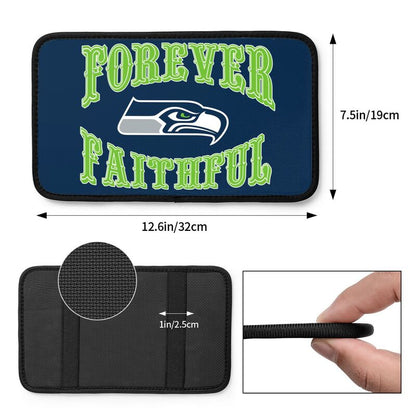 Seattle Seahawks Print car armrest box cover armrest protective cover