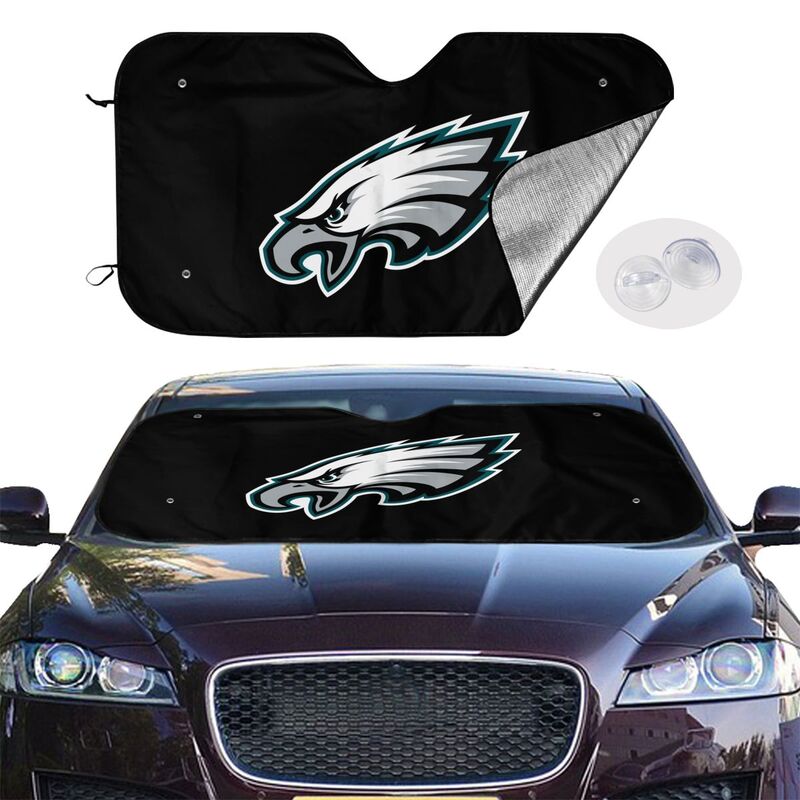 Philadelphia Eagles 3 Printed car windshield sunshade (multi size)  front windshield sunshade