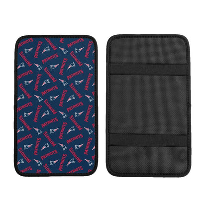 New England Patriots  Printed armrest protective cover car armrest box cushion
