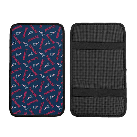 New England Patriots  Printed armrest protective cover car armrest box cushion
