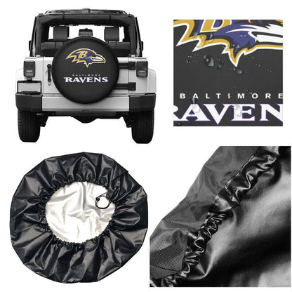 Baltimore Ravens Print tire protection covers car sunscreen tire protection covers