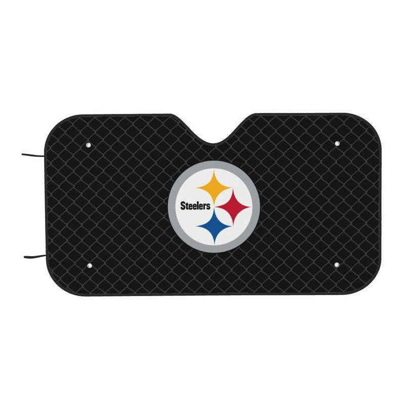 Pittsburgh Steelers Print Car windshield sunshades is suitable front Car windshield sunshades