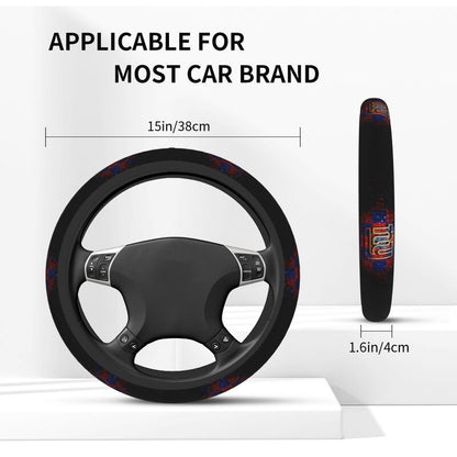 New York Giants 4 Printed breathable elastic steering wheel protective cover