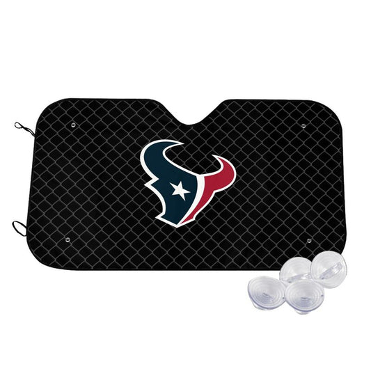 Houston Texans Print Car windshield sunshades is suitable front Car windshield sunshades