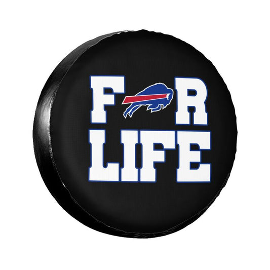 Buffalo Bills Printing tire protection cover car spare tire dust protection cover