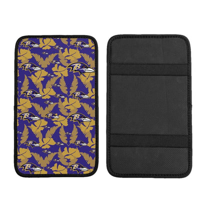 Baltimore Ravens printing Center console armrest pad car armrest protective cover car