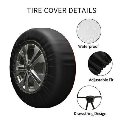 Washington Redskins Printing car tire covers waterproof car tire covers