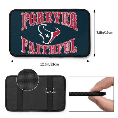 Houston Texans Print car armrest box cover armrest protective cover
