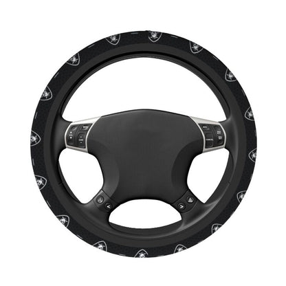 Las Vegas Raiders 1 Printed car anti-skid cover elastic steering wheel cover