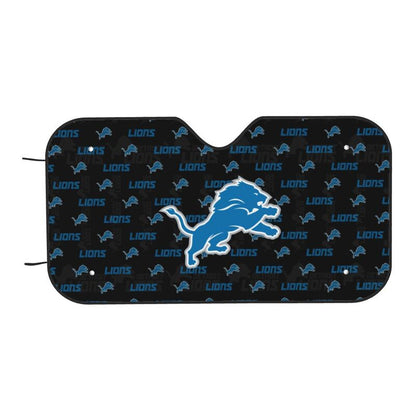 Detroit Lions Printed is suitable for front Car windshield sunshades Car windshield sunshades