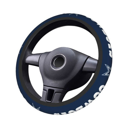 Dallas Cowboys 6 Printed elastic steering wheel cover anti slip breathable