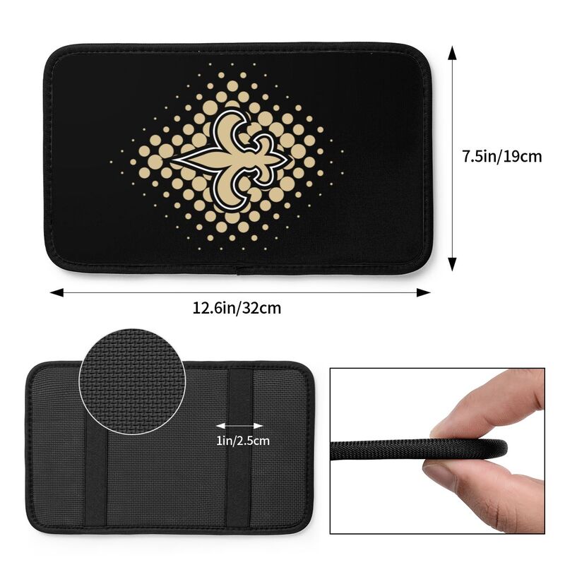 New Orleans Saints Printed car armrest box cushion armrest protective cover