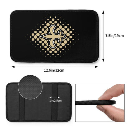 New Orleans Saints Printed car armrest box cushion armrest protective cover