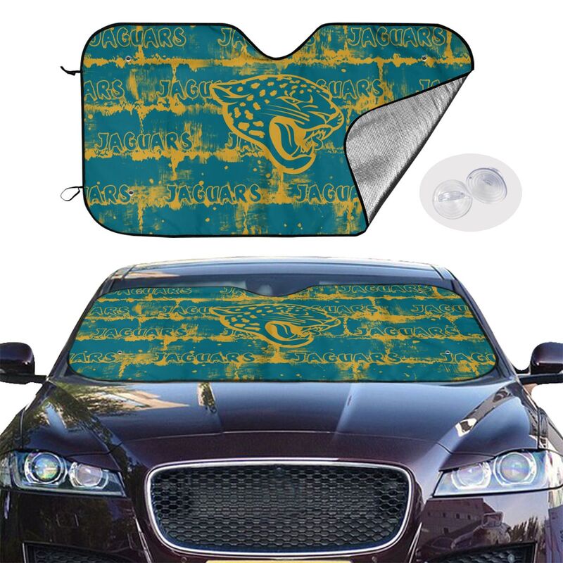 Jacksonville Jaguars Printed front windshield sunshade car windshield sunshade (multi size)