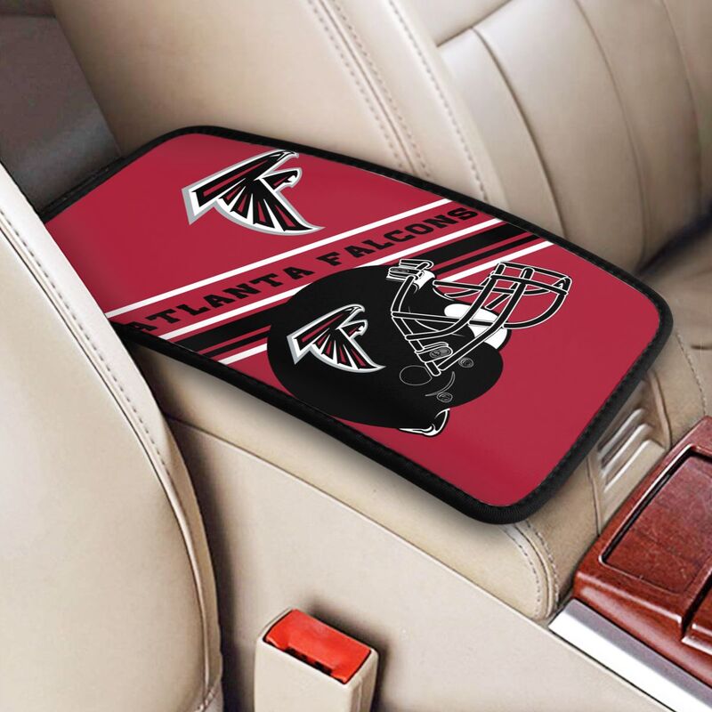 Atlanta Falcons Print armrest protective cover car armrest box cushion