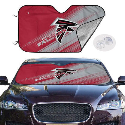 Atlanta Falcons Print car windshield sunshade panel car windshield sunshade cover multiple sizes