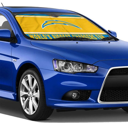 San Diego Chargers Printing is suitable for car front windshield sunshades Car windshield sunshades