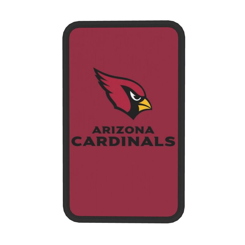 Arizona Cardinals1 Printed car center armrest box pad anti slip pad