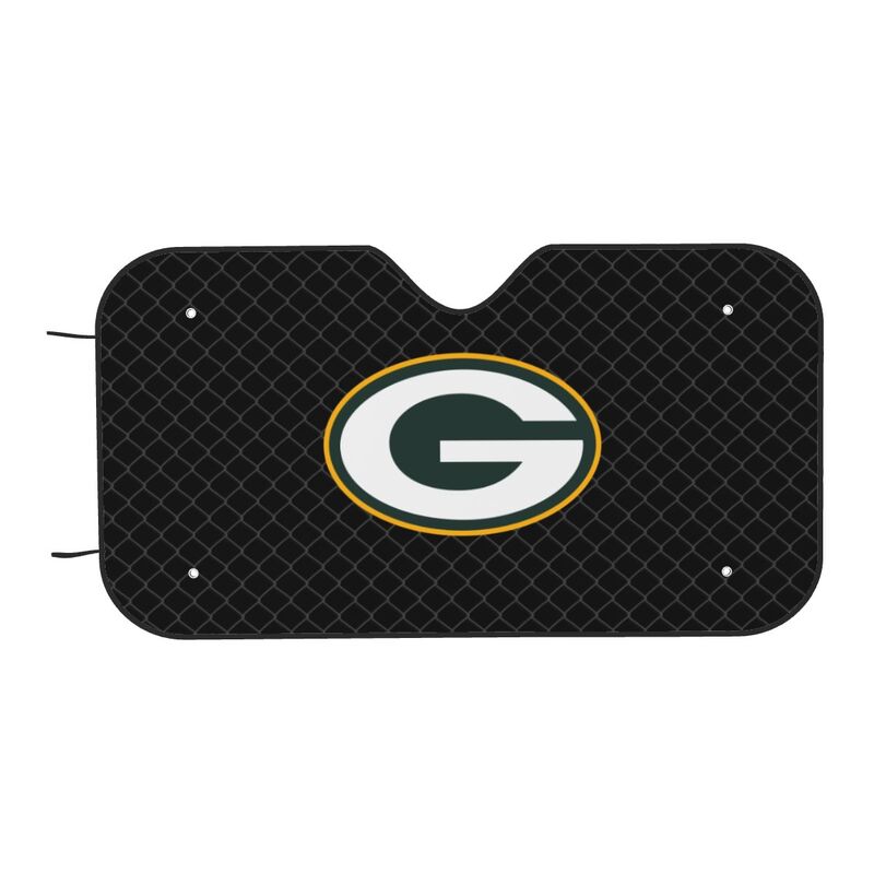 Green Bay Packers Print Car windshield sunshades is suitable front Car windshield sunshades