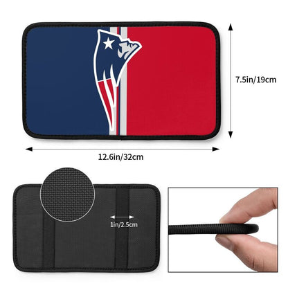 New England Patriots Printed car armrest box pad anti-abrasion pad