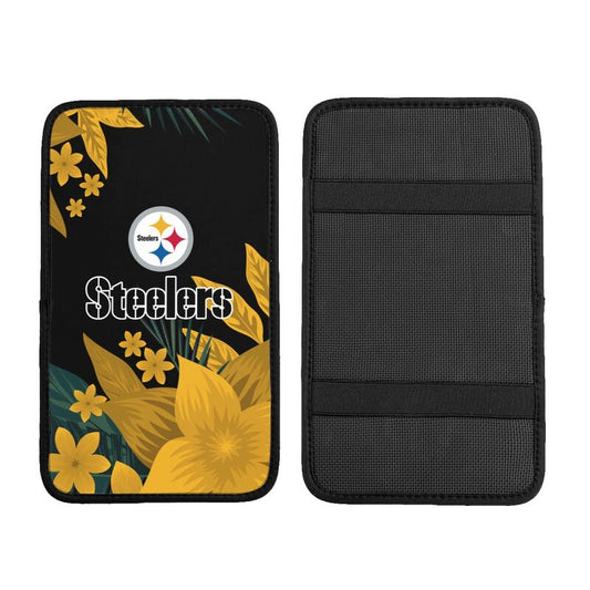 Pittsburgh Steelers Car armrest box protective cover car center console armrest pad
