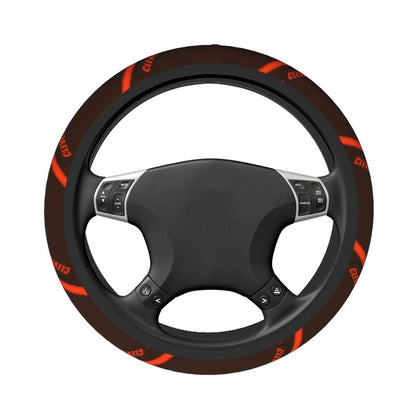 Cleveland Browns 1 Printed car anti-skid cover elastic steering wheel cover