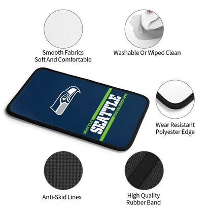 Seattle Seahawks Printed car armrest box pad Protective pad