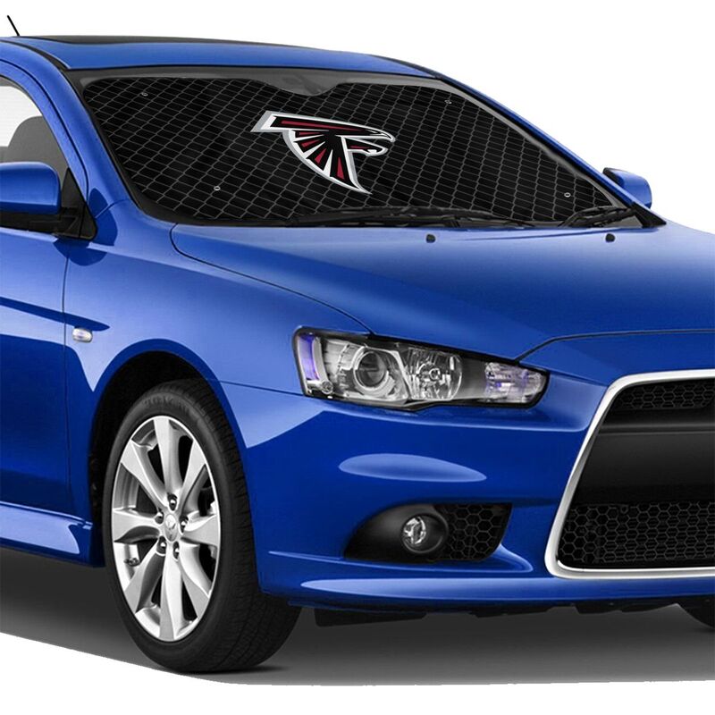Atlanta Falcons Print Car windshield sunshades is suitable front Car windshield sunshades