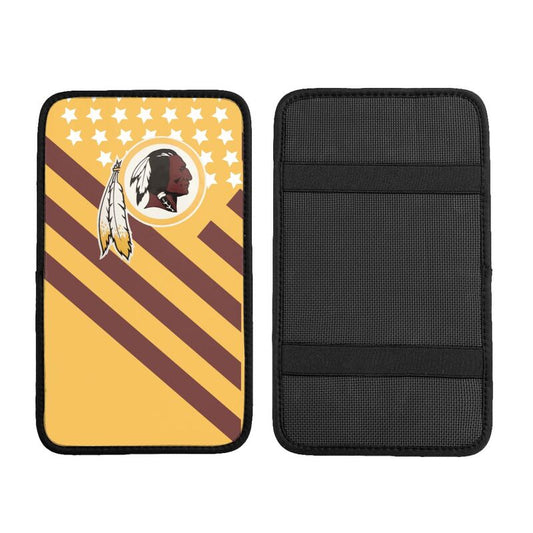 Washington Commanders Printed car armrest box pad anti-abrasion pad